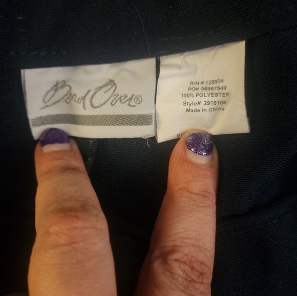 Women's plus size wide leg dress pants - Picture 2 of 3